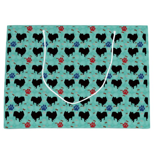 Shadow Pom Große Geschenktüte (Vorderseite)