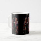 Shadow Poncho Coffee Mug For the Bold & Mysterious Kaffeetasse (Vorderseite Links)