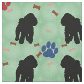 Shadow Poodle Stoff (Nahaufnahme)