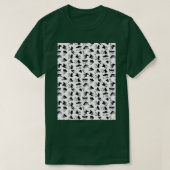 Shadow Puppet Pattern T-Shirt (Design vorne)