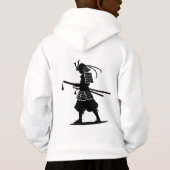 shadow puppet -samurai- hoodie (Rückseite)