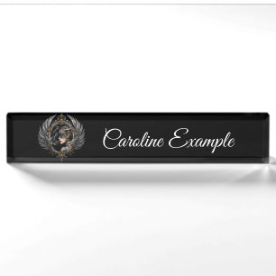 Shadow Queen – Panther Spirit Emblem Namensplakette