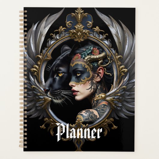 Shadow Queen – Panther Spirit Emblem. Planer (Vorderseite)