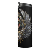 Shadow Queen – Panther Spirit Emblem. Thermosbecher (Nach rechts gedreht)