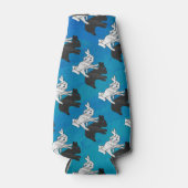 Shadow Rabbit auf Blue Flaschenkühler (Vorderseite)