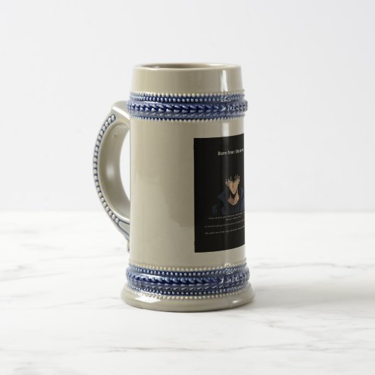 "Shadow Reborn" "The Silent Force" Bierglas (Vorderseite Links)