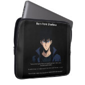 "Shadow Reborn" "The Silent Force" Laptopschutzhülle (Vorne Rechts)