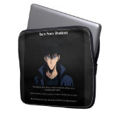 "Shadow Reborn" "The Silent Force" Laptopschutzhülle (Vorderseite Links)