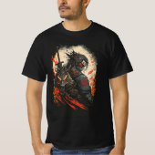 Shadow Samurai - Krieger der Flamme T-Shirt (Vorderseite)