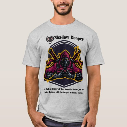 Shadow Sensenmann Samurai T - Shirt (Vorderseite)