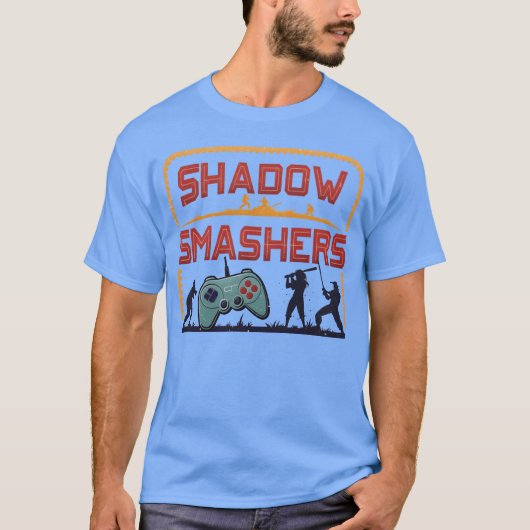 Shadow Smashers Retro Video Game gift T-Shirt (Vorderseite)