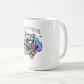 Shadow Sprayer Waschbär Langarmshirt Kaffeetasse (VorderseiteRechts)
