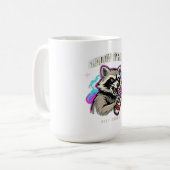 Shadow Sprayer Waschbär Langarmshirt Kaffeetasse (Vorderseite Links)