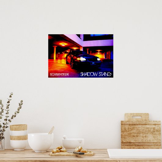 Shadow Stang Poster (Küche)