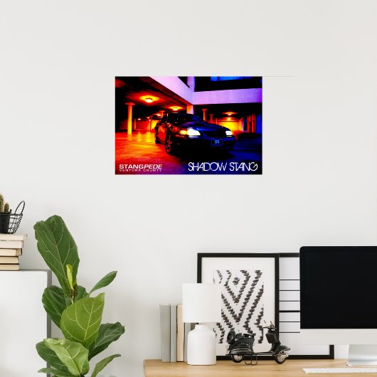 Shadow Stang Poster (Heimbüro)