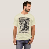 Shadow Strike Samurai Ink Art T-Shirt (Vorne ganz)