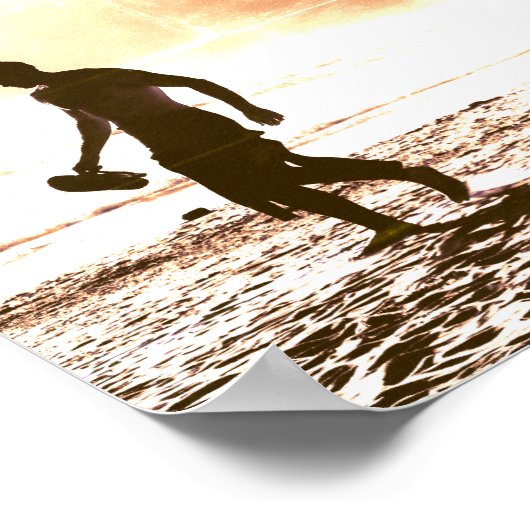 Shadow Surfer - Poster (Ecke)