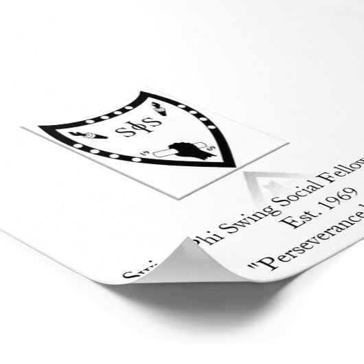 Shadow Swing Shield Poster (Ecke)