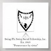 Shadow Swing Shield Poster (Vorne)