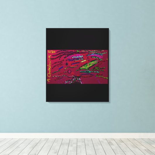 Shadow Tree  Leinwanddruck (Insitu (Holzboden))