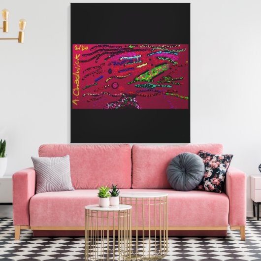 Shadow Tree Leinwanddruck (Insitu (Wohnzimmer))