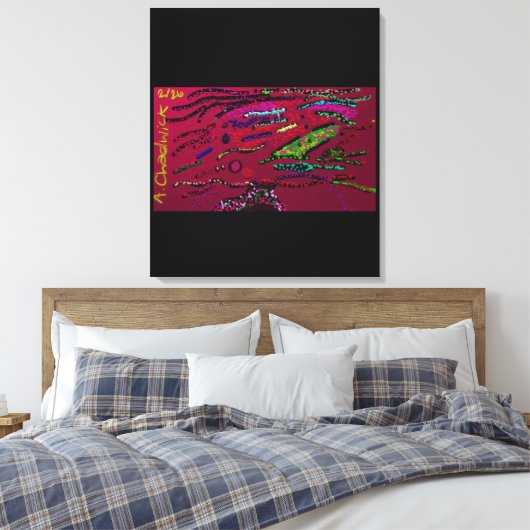 Shadow Tree  Leinwanddruck (Insitu (Schlafzimmer))