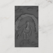 Shadow Turkey Noir Visitenkarte (Vorderseite)