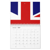 Shadow Union Jack Flag Kalender (Jan 2027)