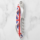 Shadow Union Jack Flag Kellnermesser (Rückseite)