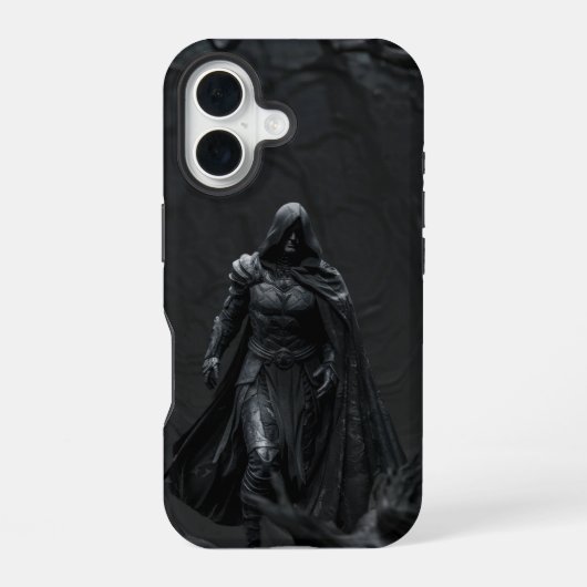 Shadow Walker – Geheimer Krieger iPhone 16 Hülle (Rückseite)
