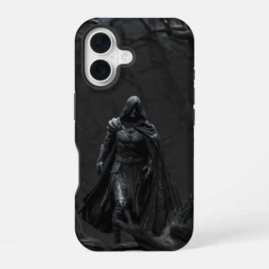 Shadow Walker – Geheimer Krieger iPhone 16 Hülle (Rückseite)