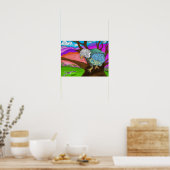 Shadow watching Jackie Poster (Küche)