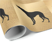 Shadow Whippet Geschenkpapier (Rolleneckpunkt)