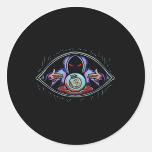 Shadow Wizard Money Gang for and Runder Aufkleber