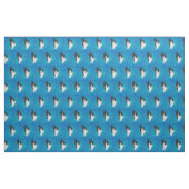 Shadow Wolf auf Blue Stoff (Fat Quarter (45,7 x 55,9 cm))