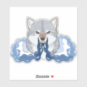 Shadow Wolf OC Aufkleber (Blatt)