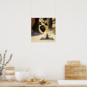 Shadow Work Hexchy Erholung AI Art Matt Value Poster (Küche)