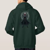 Shadowblade Hoodie – Dark Back Design Unleashed (Rückseite)