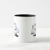 Shadowboxing Westies Tasse (Zentrum)