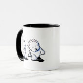 Shadowboxing Westies Tasse (Vorderseite Links)