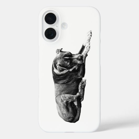 Shadowed Dog Phone Case (Rückseite)