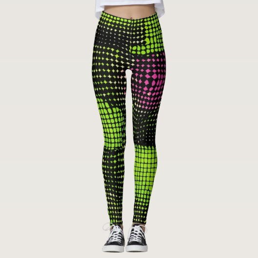 "Shadowed Harmony" Leggings (Vorderseite)