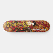 ShadowedMasters_Geisha_red Skateboard (Horizontal)