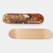 ShadowedMasters_Geisha_red Skateboard (Horizontal)