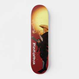 ShadowedMasters_GrandMastersunrise_1_red Skateboard