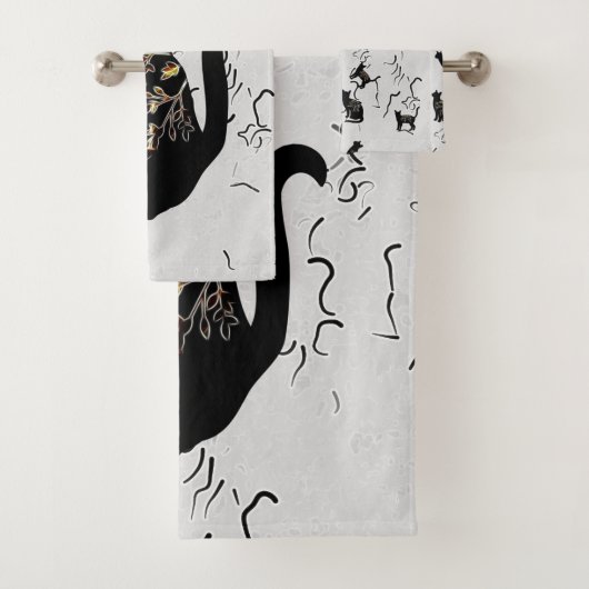 Shadowing Moon Badhandtuch Set (Insitu)