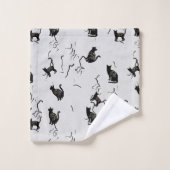 Shadowing Moon Badhandtuch Set (Waschlappen)