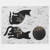 Shadowing Moon Fleecedecke (Vorderseite (Horizontal))