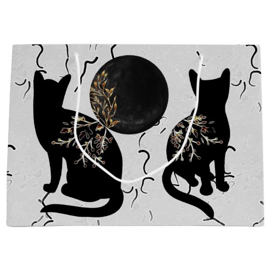 Shadowing Moon Große Geschenktüte (Vorderseite)