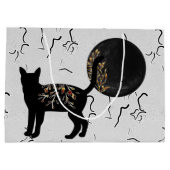 Shadowing Moon Große Geschenktüte (Rückseite)